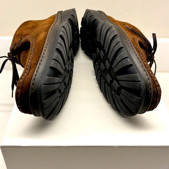 Ferragamo Mens Brown Suede Chukka Boot US 12D - Picture 6 of 10